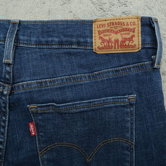 Levi's 311 Jeans Women's Size 31 Blue Mid-Rise Shaping Skinny Denim 28" Inseam - Picture 16 of 16
